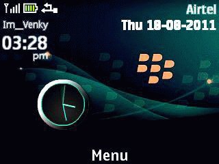 game pic for blackberry clock by venky